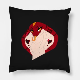 Red Cobra Head Pillow