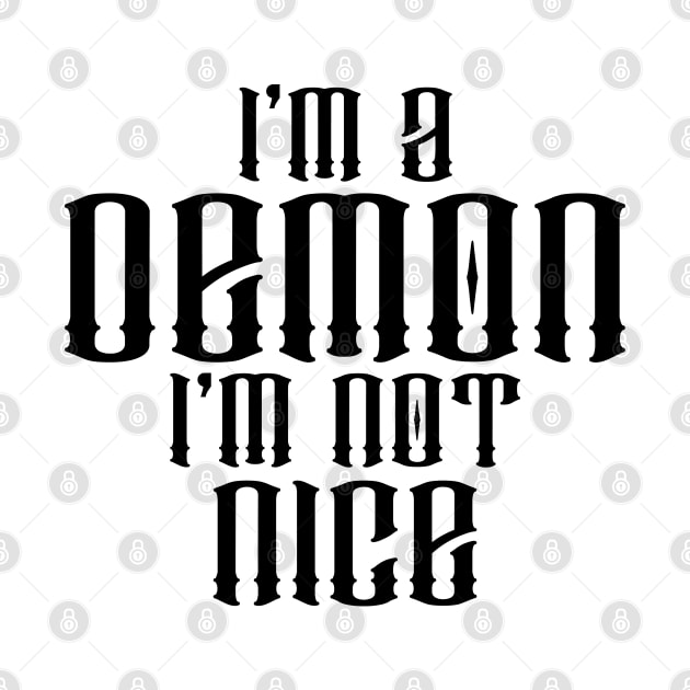 Good Omens: I'm a demon, I'm not nice (dark) by firlachiel