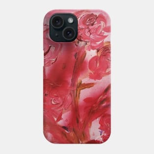 Red Flowers Phone Case