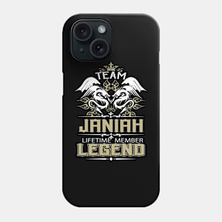 Janiah Name T Shirt -  Team Janiah Lifetime Member Legend Name Gift Item Tee Phone Case