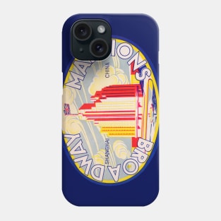 1930's Broadway Mansions Shanghai China Phone Case