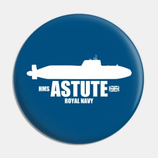 HMS Astute Pin