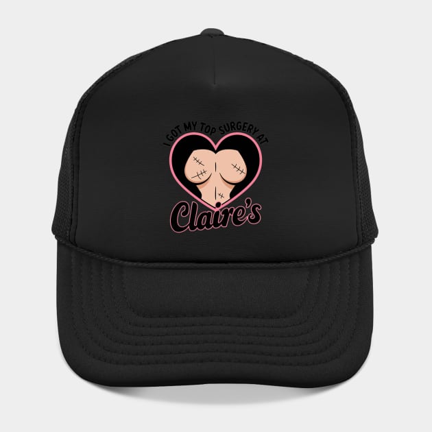 I got my top surgery at Claire’s by LadinsArt