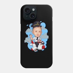 Pilot caricatures Phone Case