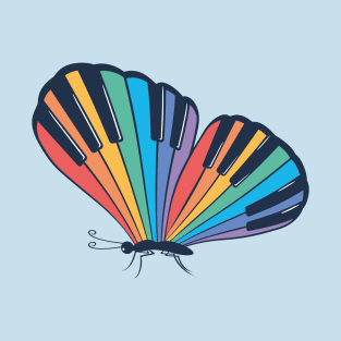 Musical Butterfly (Musical Rainbow) T-Shirt