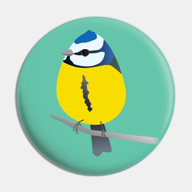 Cute egg shaped bluetit Pin by Bwiselizzy