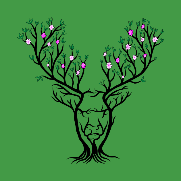 Stag Trees by RudDesigns