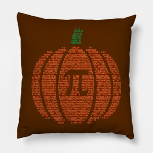 Pumpkin Pi Pillow