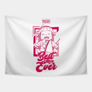 TO YOUR ETERNITY: BEST MOM EVER (WHITE) Tapestry