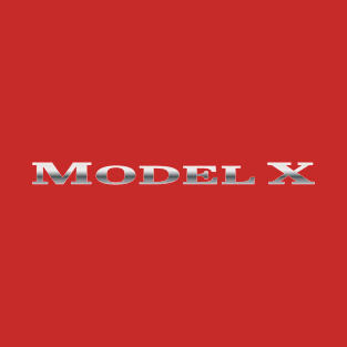 Model X | Tesla Cars | Model X Badge T-Shirt