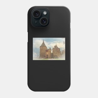 Castell Coch in Winter Phone Case