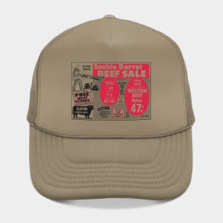 Double Barrel Beef Sale Hat