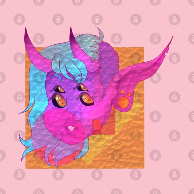 Bubblegum Demon by LunarSeaWitch