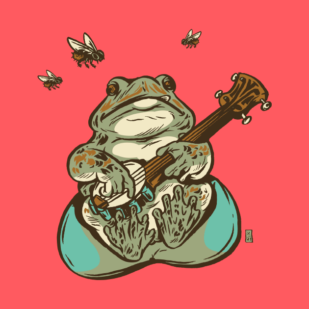 Banjo Frog by Thomcat23