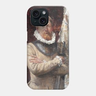 Hugo Birger, the Artist, as a Mercenary by Ernst Josephson Phone Case