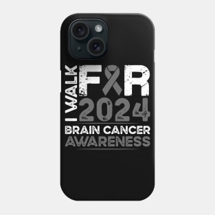 Brain Cancer Awareness Walk 2024 Phone Case