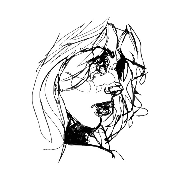 Aesthetic Girl Sketch Draw