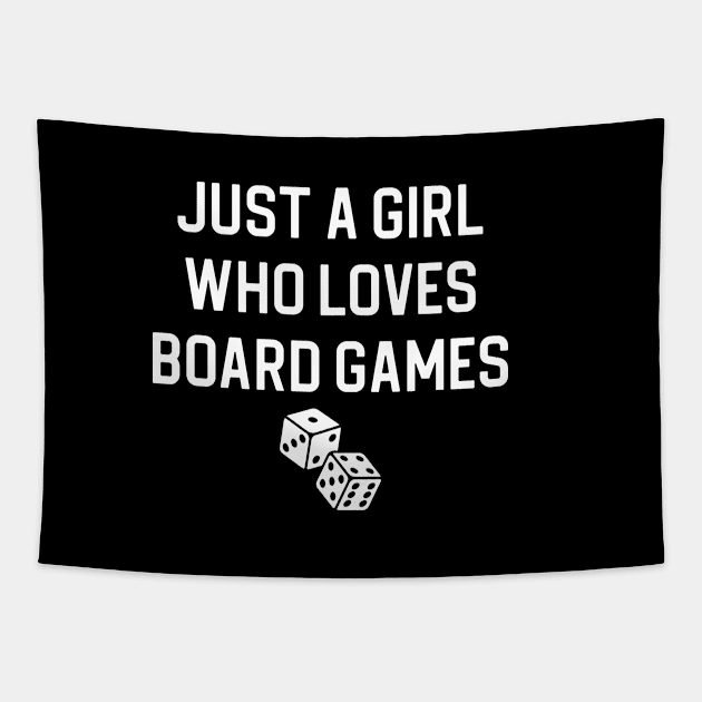 Funny Board Game Lover Gift Loves Board Games Tapestry by kmcollectible