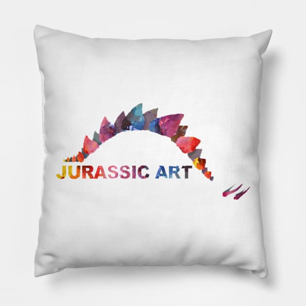 Jurassic Art Pillow by JurassicArt