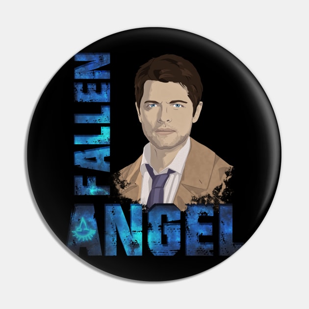 Castiel Fallen Angel (V.1) Pin by potatonomad