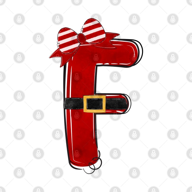 Letter F - Christmas Letter by Pop Cult Store