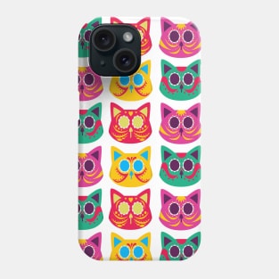 cute mexican cat pattern Phone Case