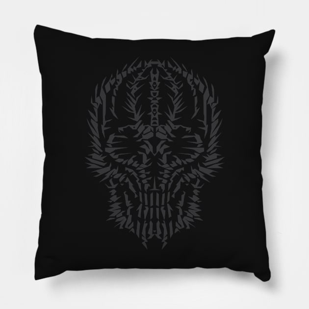 Dead Skull Pillow by Sadaruga