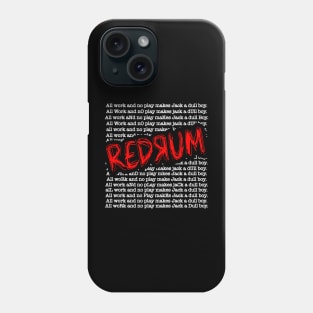 19th Edition's REDRUM Phone Case