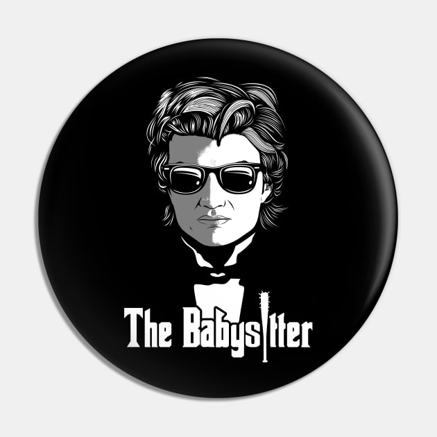 The Babysitter Funny Movie Tv Series Parody Retro Vintage Mashup Pin by BoggsNicolas