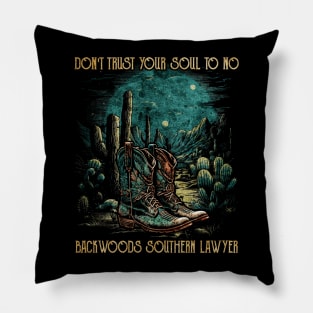 Day Gifts Southern Lawyer Vintage Classic Pillow