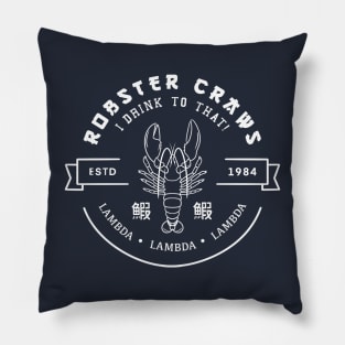 Robster craws Pillow