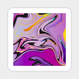 Colorful Marble Inkscape Magnet