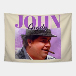 John Candy - purple vintage Tapestry