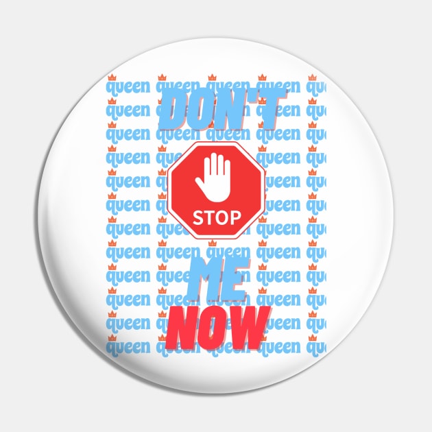Don't stop me now typographic apparell Pin by Oosthaven.clo