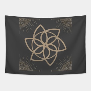 Golden Chakra Tapestry