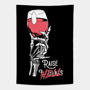 Raise a glass Tapestry