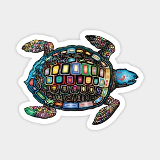 Turtle Colorful Magnet