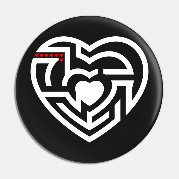 love labyrinth Pin by somatosis