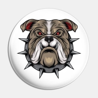 Bulldog head Pin