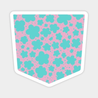 Pocket - DOTS NAIVE FLOWERS MULTI EFFECT Magnet