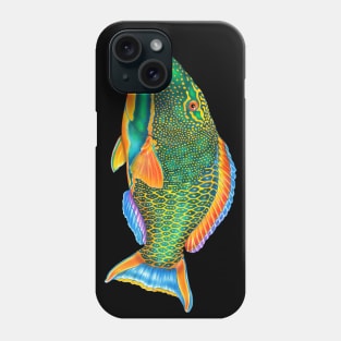 Parrot fish Phone Case