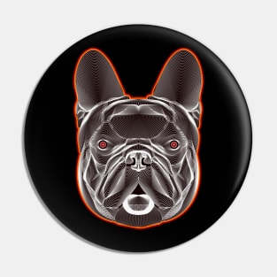 French bulldog Pin