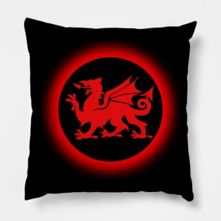 Red Welsh Dragon Pillow