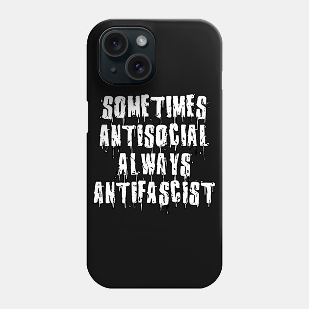 Antifascist Phone Case by DesecrateART