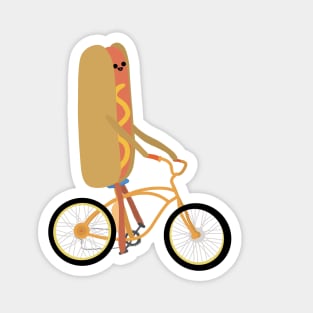 Hot Dog Ride Magnet