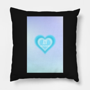 Angel Number 111 Heart Aura Pillow