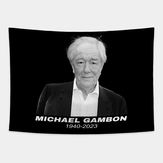 Remember Michael Gambon Tapestry by KIJANGKIJANGAN