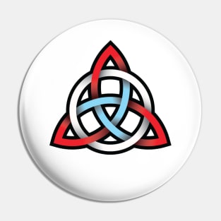 Trinity Celtic Symbol Pin