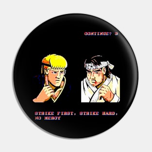 Super Karate Fighters Pin