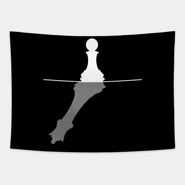 Funny Chess Player Checkmate Chess Grandmaster Gift Tapestry by ErdnussbutterToast